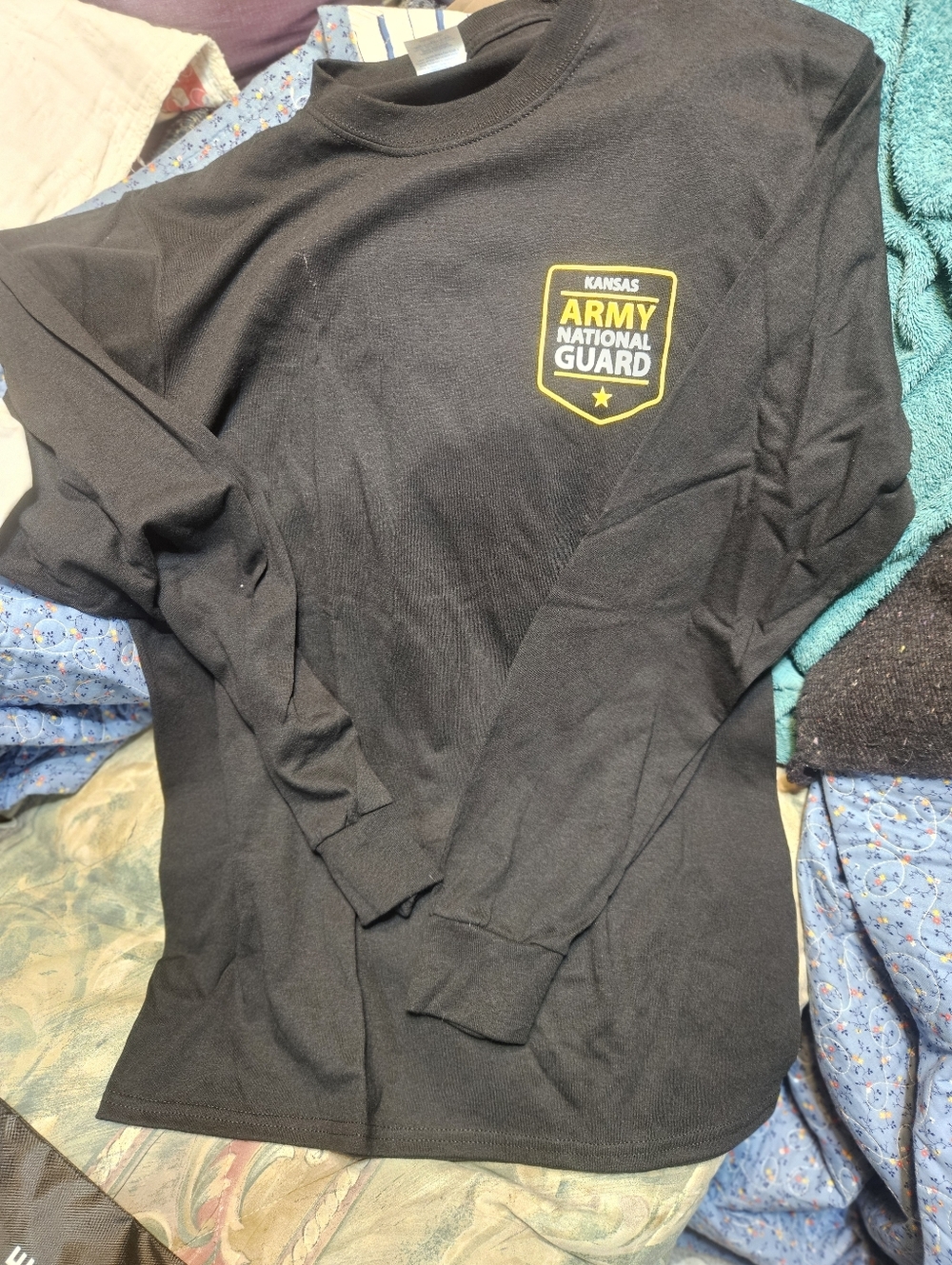 Unisex Kansas National Guard Promo Long Sleeve Tee